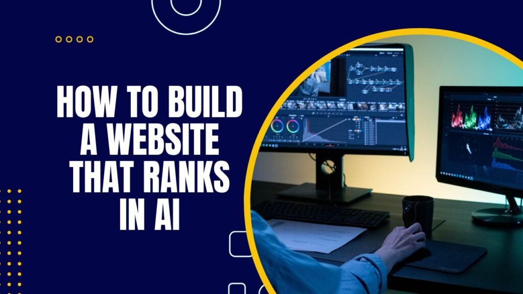How to Build a website that ranks in AI