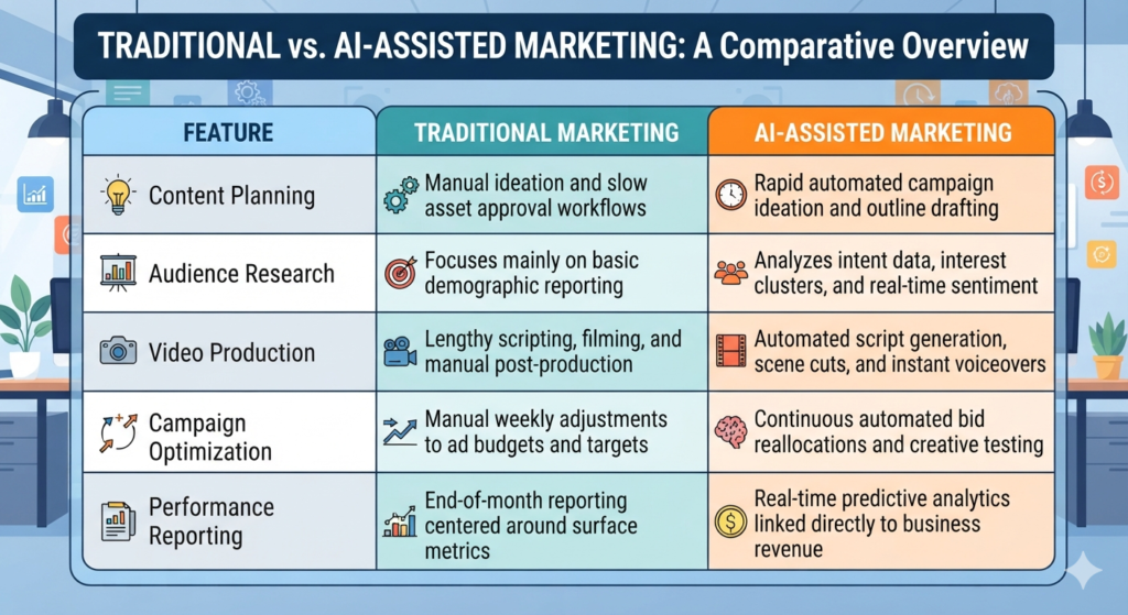 Comparison table
