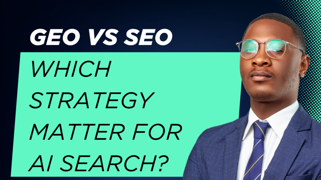 GEO vs SEO: Which Strategy Matters for AI Search?