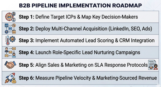 How to Build a Winning B2B Digital Marketing Strategy in Dubai Step-by-Step